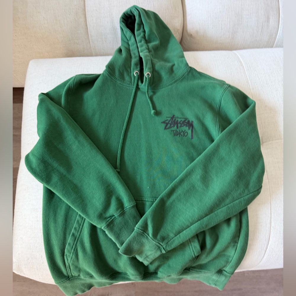 Stussy - Tokyo Green Hoodie